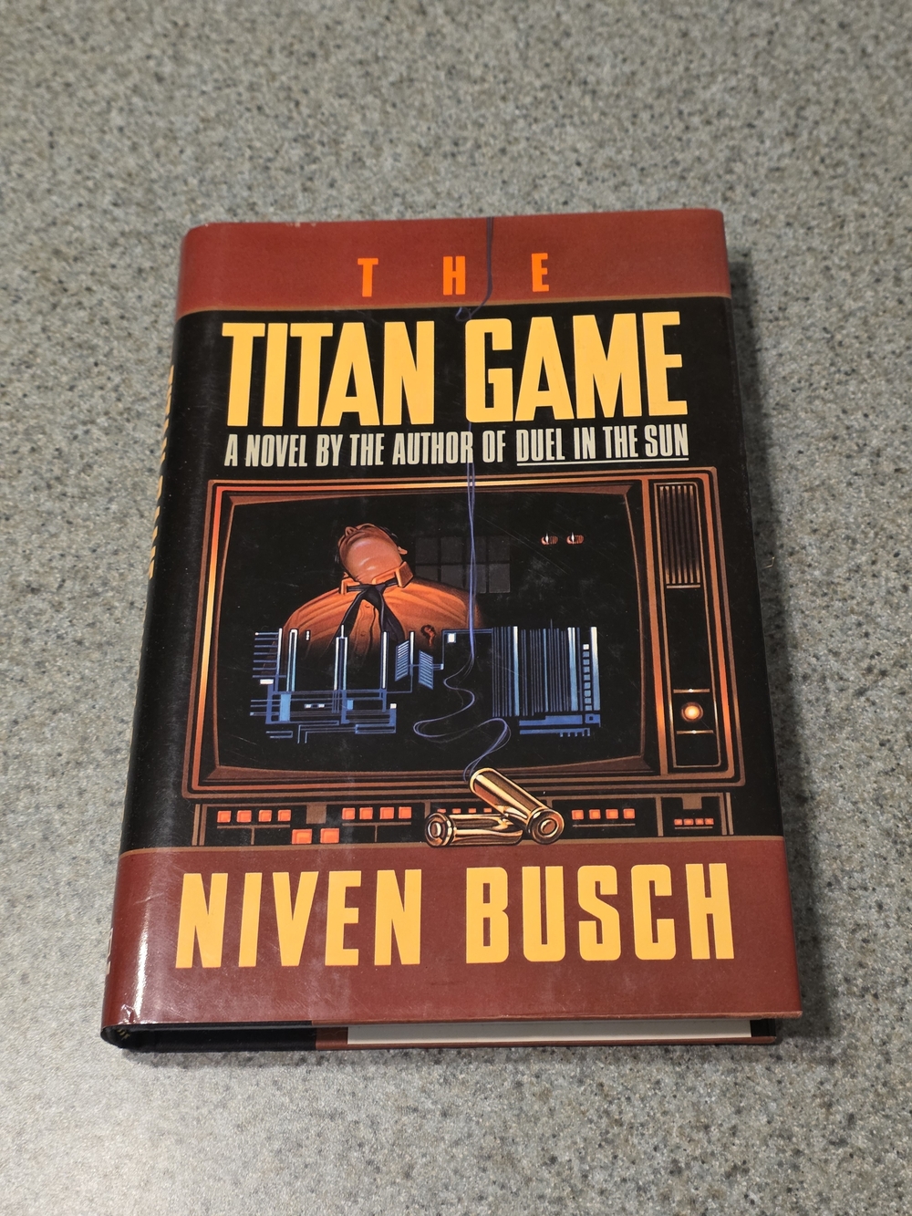 The Titan Game by Niven Busch Hard Cover
